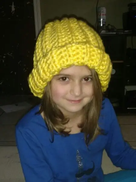Crocheted 2 in 1 Hat and Cowl