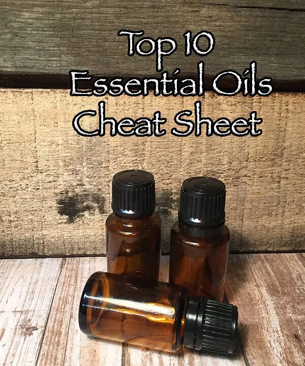 Top 10 Essential Oils Cheat Sheet Collection